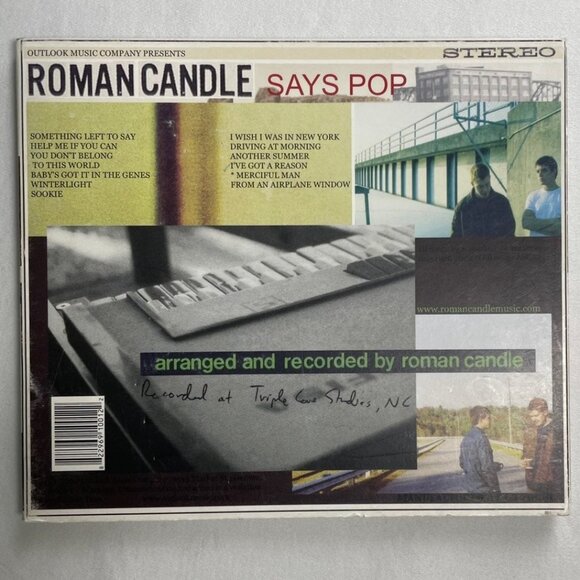 Roman Candle Says Pop SIGNED CD - Picture 7 of 11